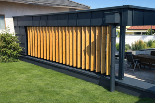 Sichtschutz aus Holz von der Brandstetter Dach & Holzbau GmbH